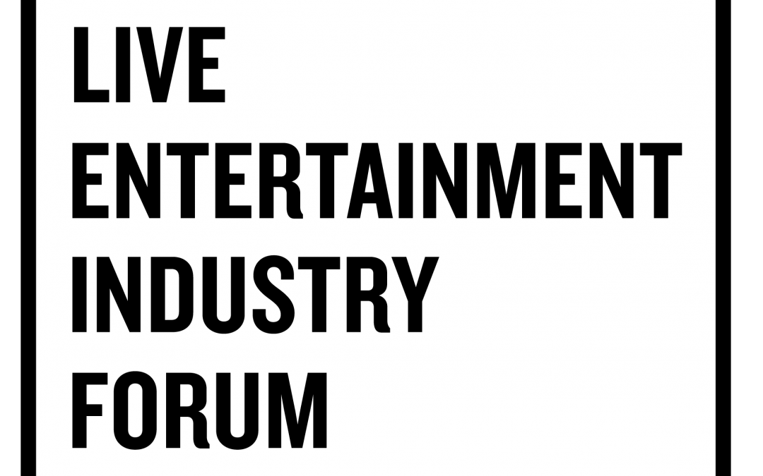 Live Entertainment Industry Forum Launched