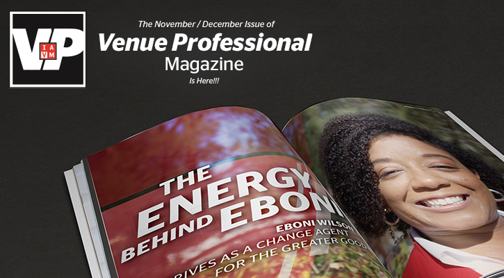 The November/December Issue of Venue Professional Magazine Is Here!