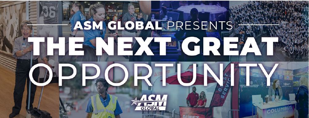 ASM Global Presents – The Next Great Opportunity