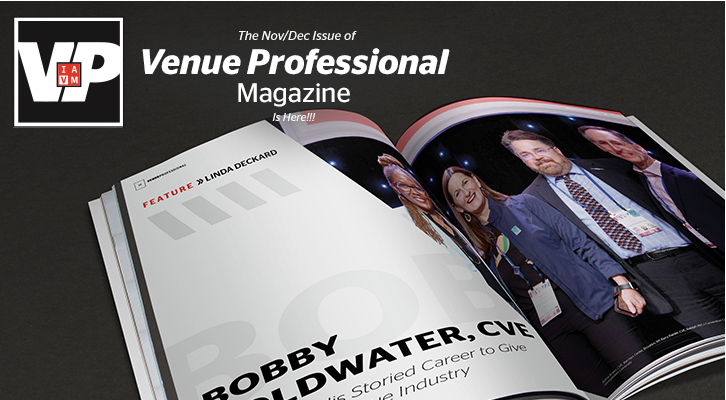 Latest Edition of Venue Professional Magazine Now Available